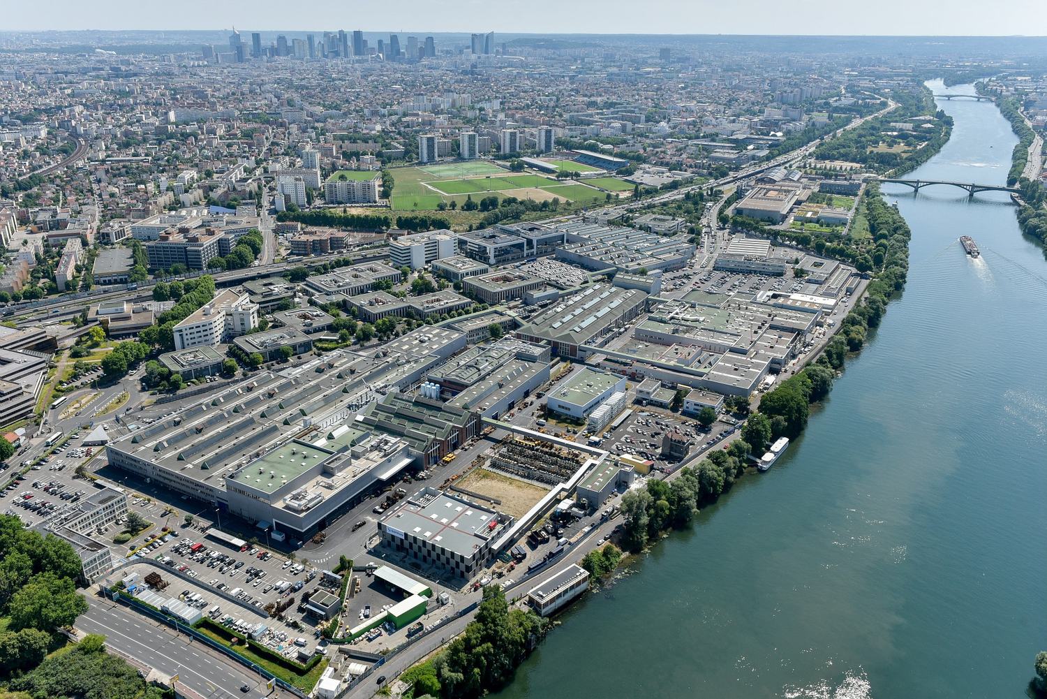 Site Safran vu du ciel